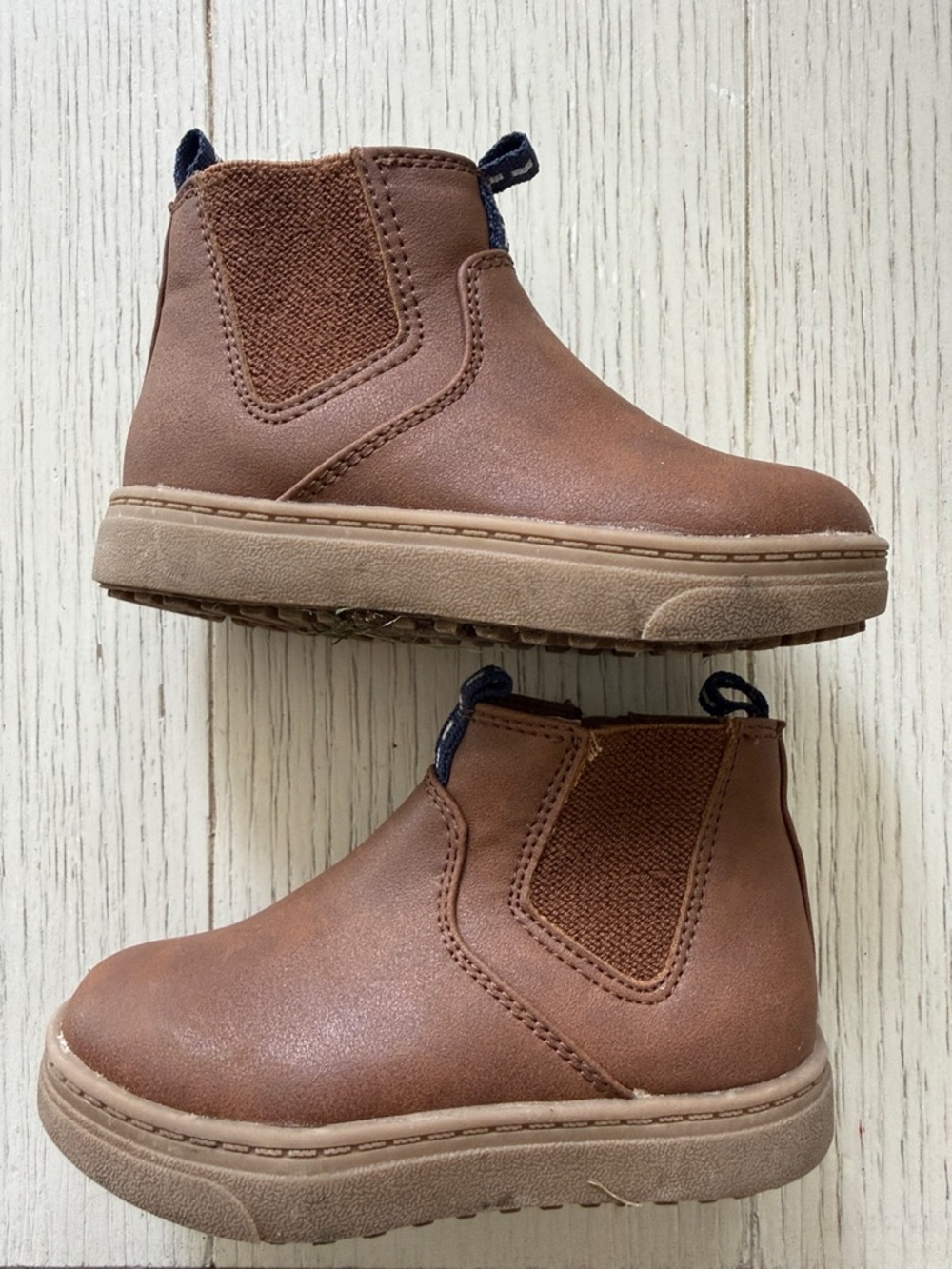 Cat & Jack Tan Brown Chelsea Boots for Kids